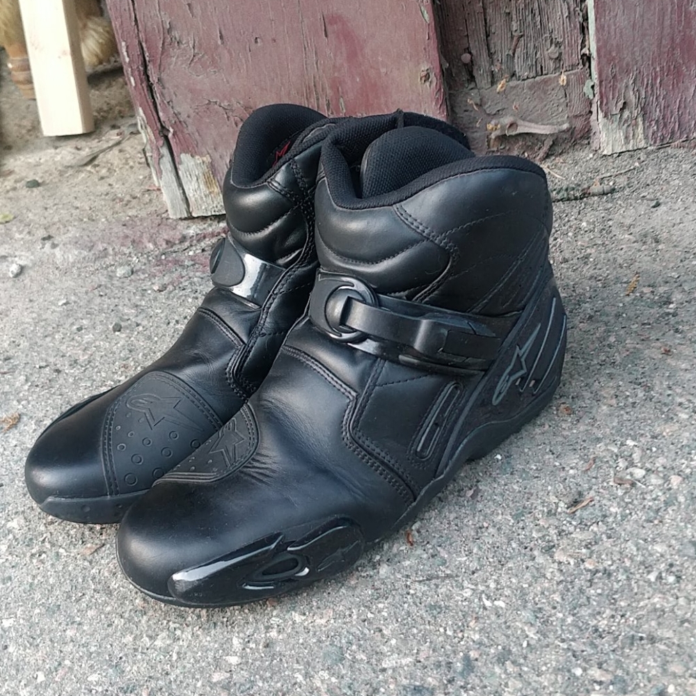 Alpine star motorcycle boots 10.5